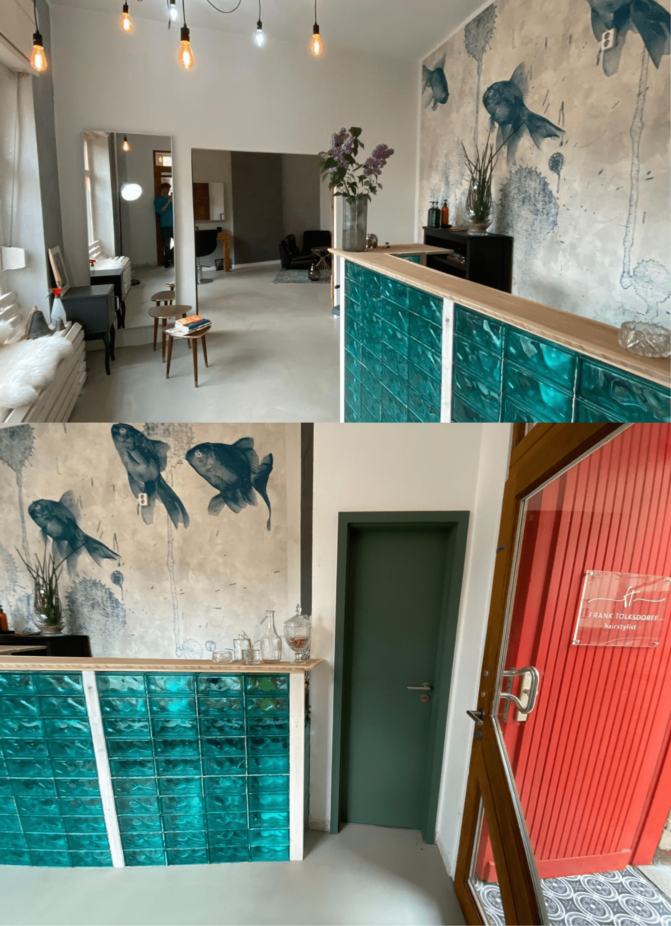 Salon Eingang
